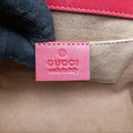 Padlock Beige×red×pink PVC coated canvas×Leather 409487 F023667693パドロック ベージュ×レッド×ピンク PVCコーティングキャンバス×レザー 409487 F023667693