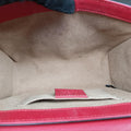 Padlock Beige×red×pink PVC coated canvas×Leather 409487 F023667693パドロック ベージュ×レッド×ピンク PVCコーティングキャンバス×レザー 409487 F023667693