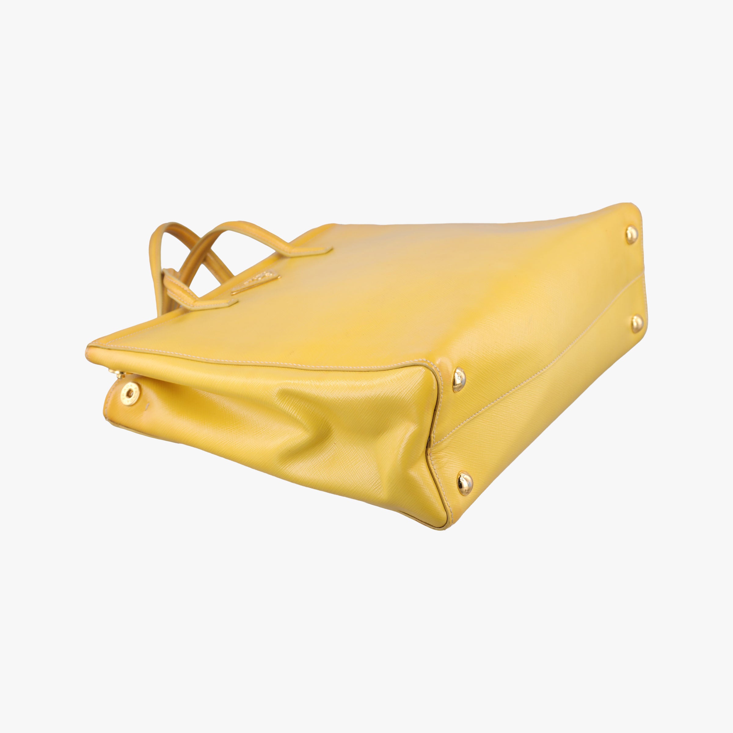 Parabole Tote Yellow SAFFIANO Leather BN2411 7 Bパラボラトート イエロー サフィアーノレザー BN2411 7 B
