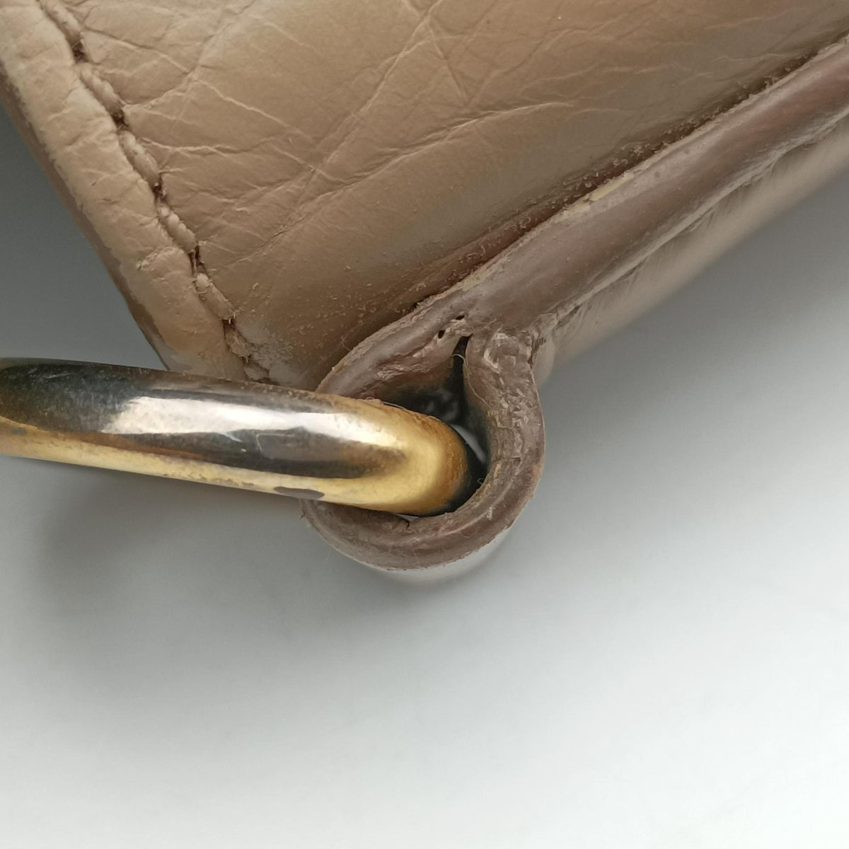 Vitello Shine Argilla Beige Leather 7/R 165カーフシャインクレイ ベージュ レザー 7/R 165