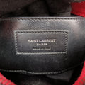 Pre-owned Yves Saint Laurent COLLEGE Red Leather 428056 shoulderbag | stylenewstar