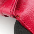 Pre-owned Yves Saint Laurent COLLEGE Red Leather 428056 shoulderbag | stylenewstar