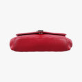 Pre-owned Yves Saint Laurent COLLEGE Red Leather 428056 shoulderbag | stylenewstar