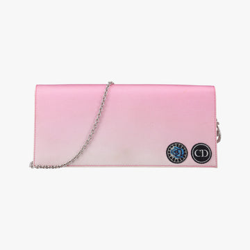 Christian Dior Parfums Promotional Clutch Pouch Pink Satin 11-MA-0145ディオール ノベルティ 2つ折りクラッチポーチ ピンク サテン 11-MA-0145