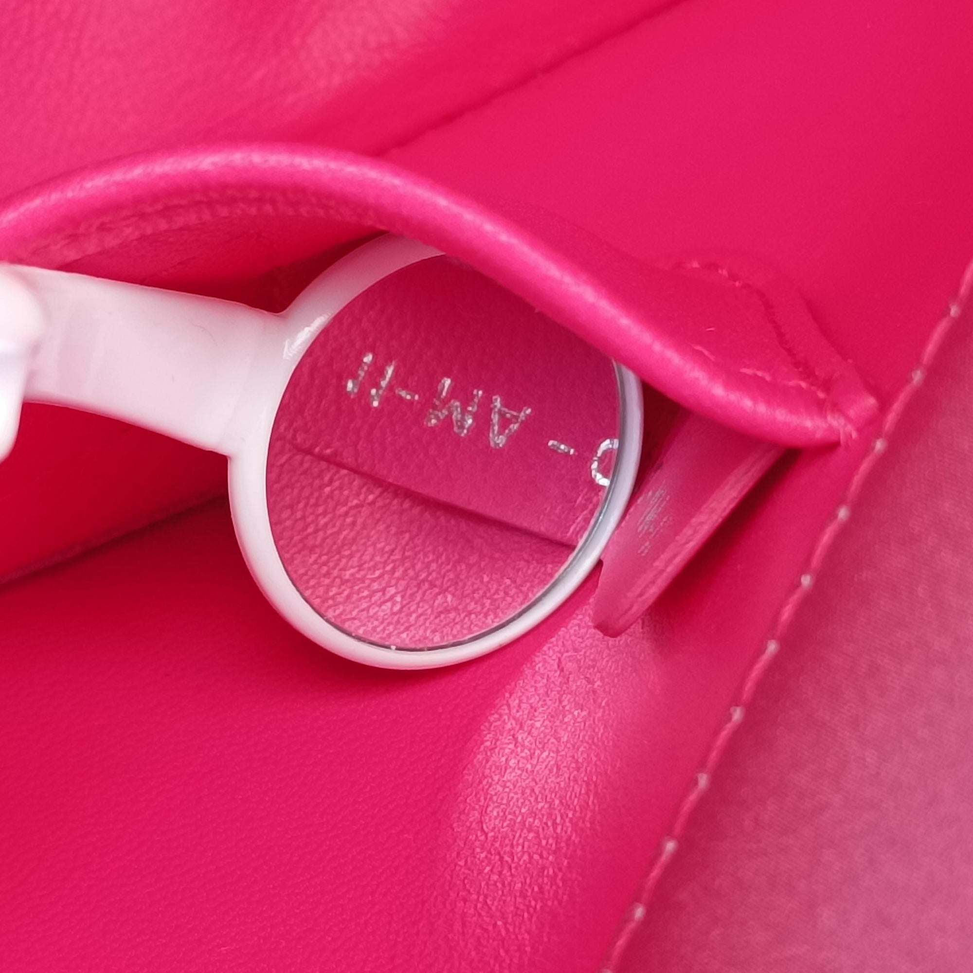 Christian Dior Parfums Promotional Clutch Pouch Pink Satin 11-MA-0145ディオール ノベルティ 2つ折りクラッチポーチ ピンク サテン 11-MA-0145