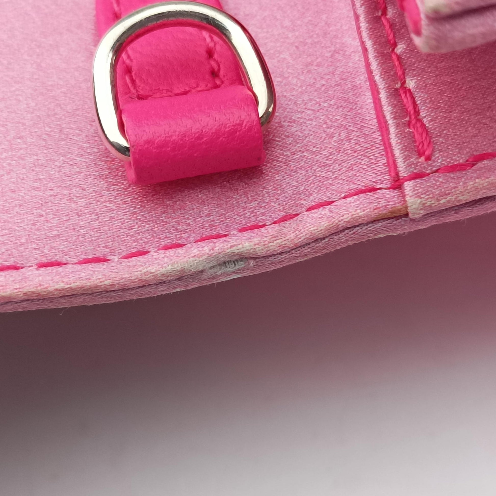 Christian Dior Parfums Promotional Clutch Pouch Pink Satin 11-MA-0145ディオール ノベルティ 2つ折りクラッチポーチ ピンク サテン 11-MA-0145