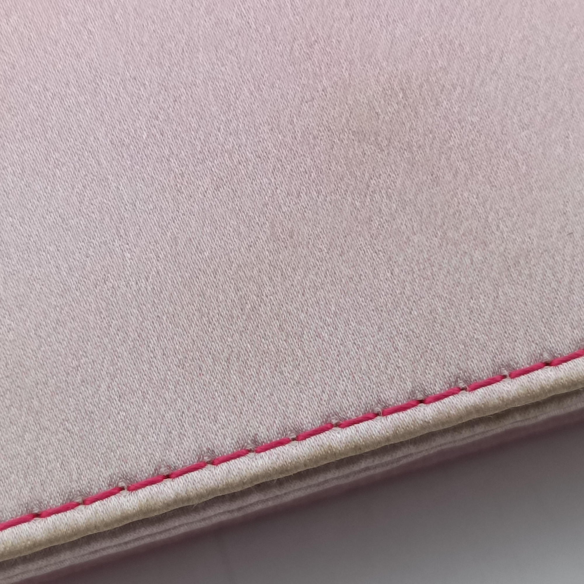 Christian Dior Parfums Promotional Clutch Pouch Pink Satin 11-MA-0145ディオール ノベルティ 2つ折りクラッチポーチ ピンク サテン 11-MA-0145