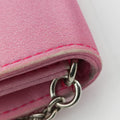 Christian Dior Parfums Promotional Clutch Pouch Pink Satin 11-MA-0145ディオール ノベルティ 2つ折りクラッチポーチ ピンク サテン 11-MA-0145