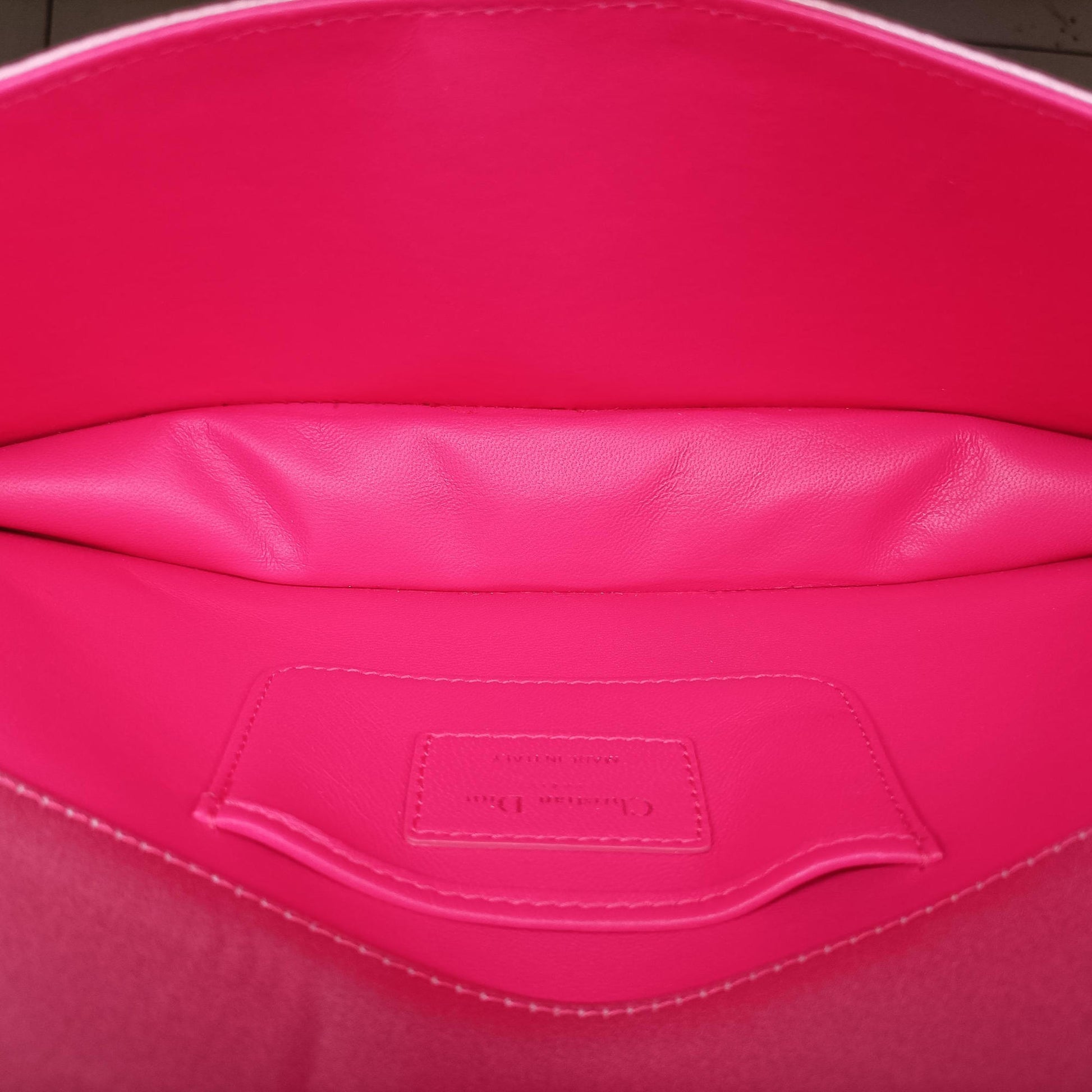 Christian Dior Parfums Promotional Clutch Pouch Pink Satin 11-MA-0145ディオール ノベルティ 2つ折りクラッチポーチ ピンク サテン 11-MA-0145