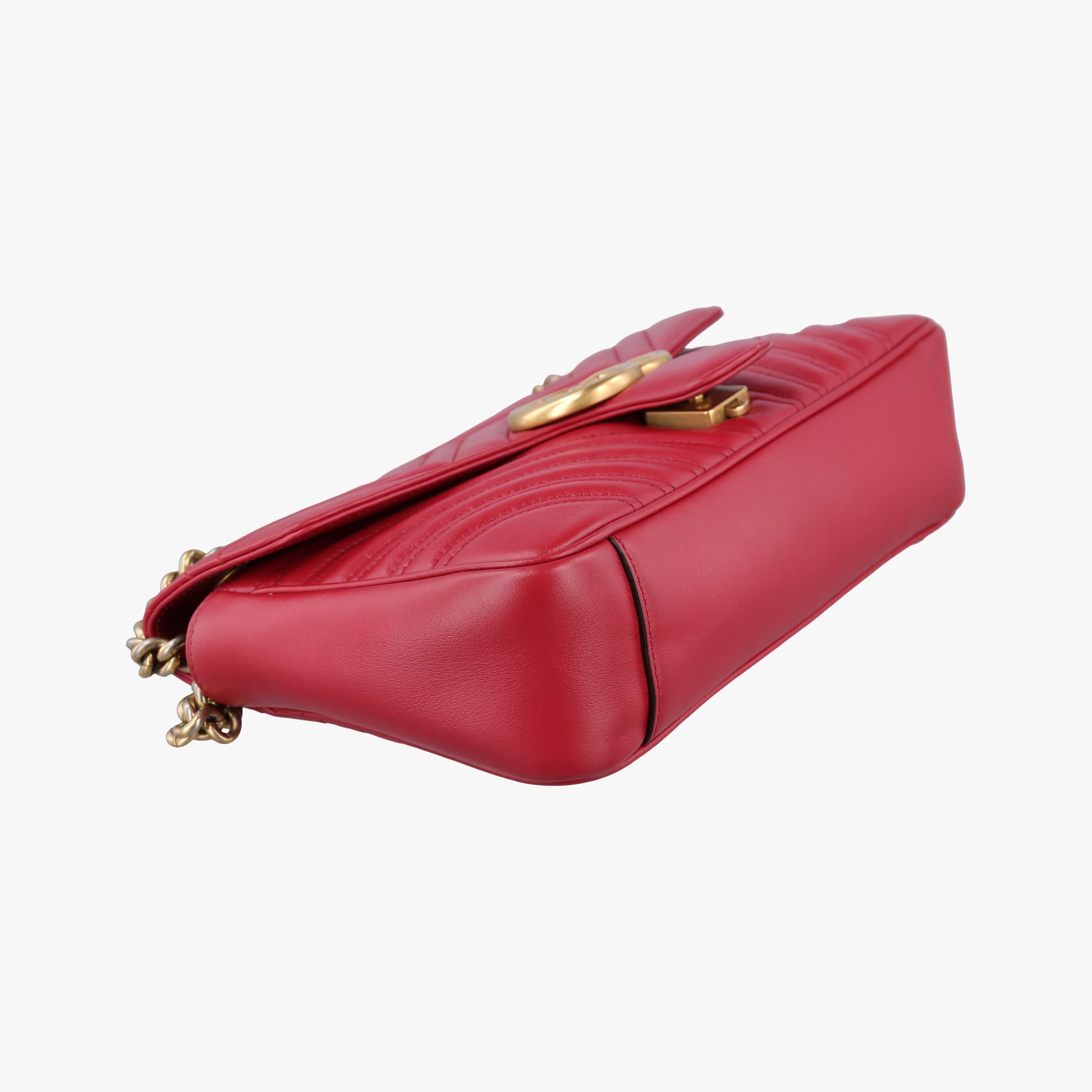 GG Marmont Red Leather 443497 G024674891GGマーモント レッド レザー 443497 G024674891