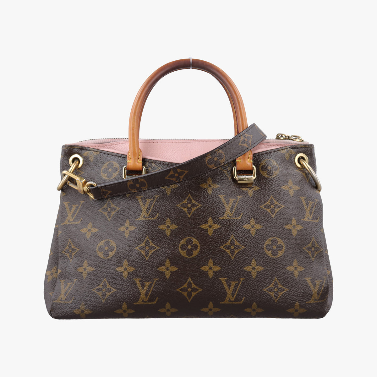 PALLAS BB Brown×Pink Monogram Canvas×calf leather M40464 SN2155パラス BB モノグラム/ブラウン×ピンク モノグラムキャンバス×カーフレザー M40464 SN2155