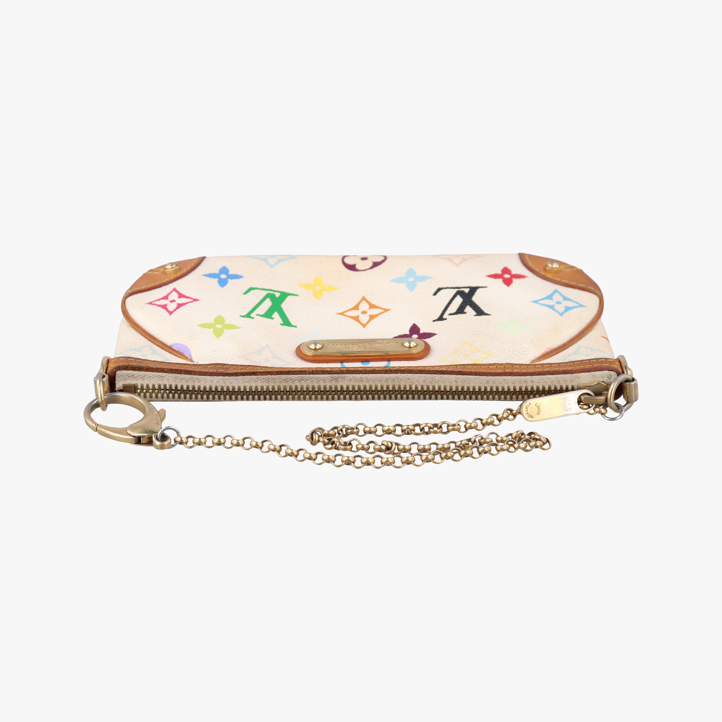 Pochette Mira MM Pouch white Monogram Multicolor M60096 AA0039ポシェット ミラMM ブロン モノグラム マルチカラー M60096 AA0039