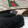 Balenciaga collaboration The Hacker Project Jackie 1961 beige×red×green PVC coated canvas 636706 B036566438バレンシアガ コラボ ザ ハッカー プロジェクト ジャッキー 1961 ベージュ×レッド×グリーン PVCコーティングキャンバス 636706 B036566438