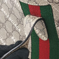 Balenciaga collaboration The Hacker Project Jackie 1961 beige×red×green PVC coated canvas 636706 B036566438バレンシアガ コラボ ザ ハッカー プロジェクト ジャッキー 1961 ベージュ×レッド×グリーン PVCコーティングキャンバス 636706 B036566438