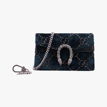 Dionysus Navy×Black velour 476432 ディオニュソス ネイビー×ブラック ベロア 476432 