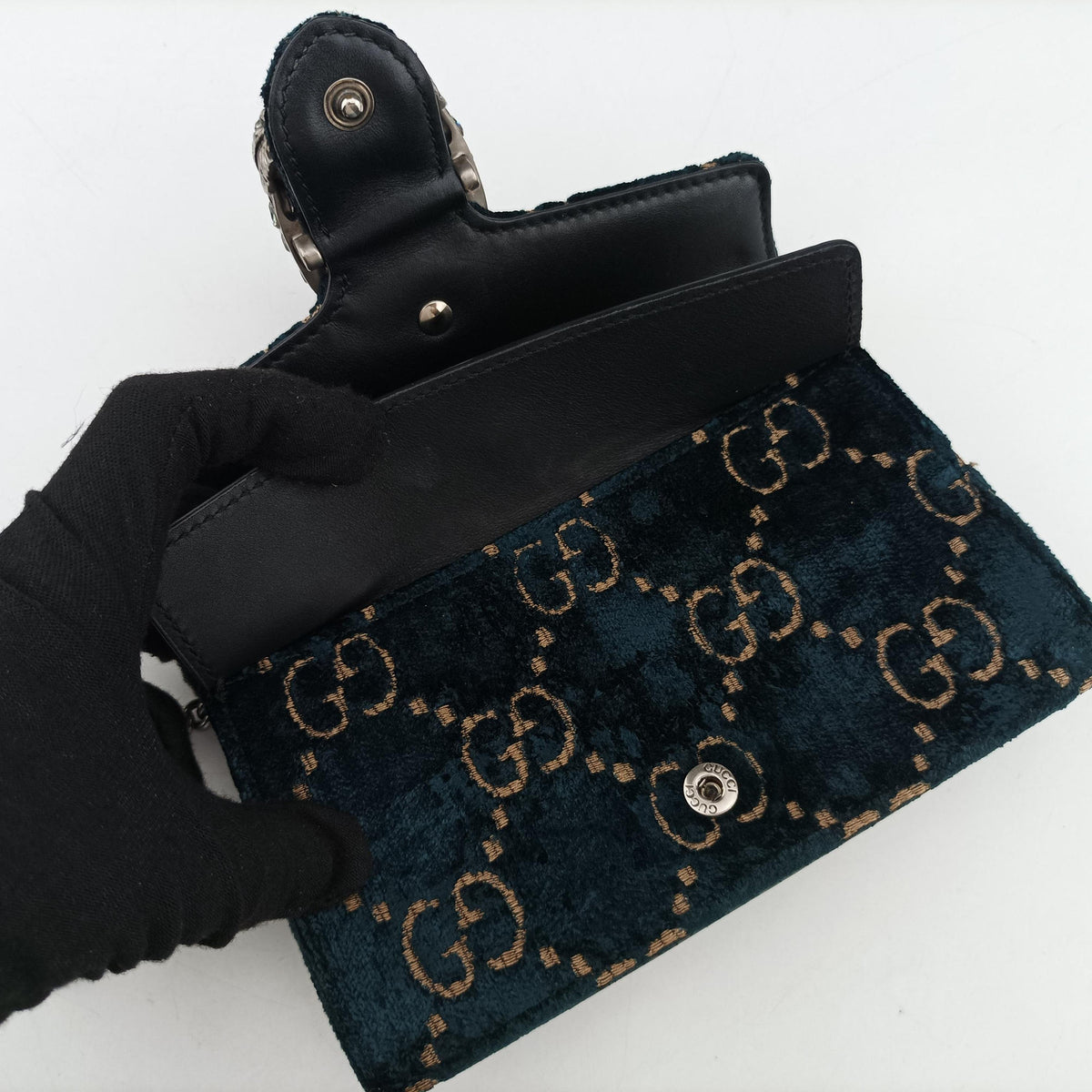 Dionysus Navy×Black velour 476432 ディオニュソス ネイビー×ブラック ベロア 476432 
