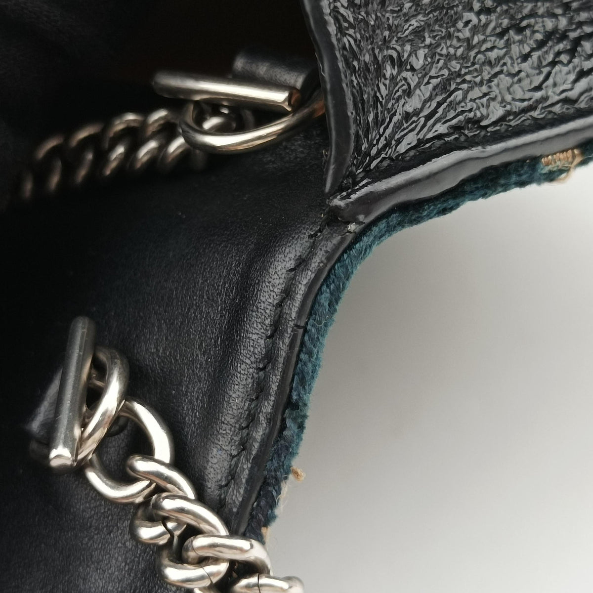 Dionysus Navy×Black velour 476432 ディオニュソス ネイビー×ブラック ベロア 476432 