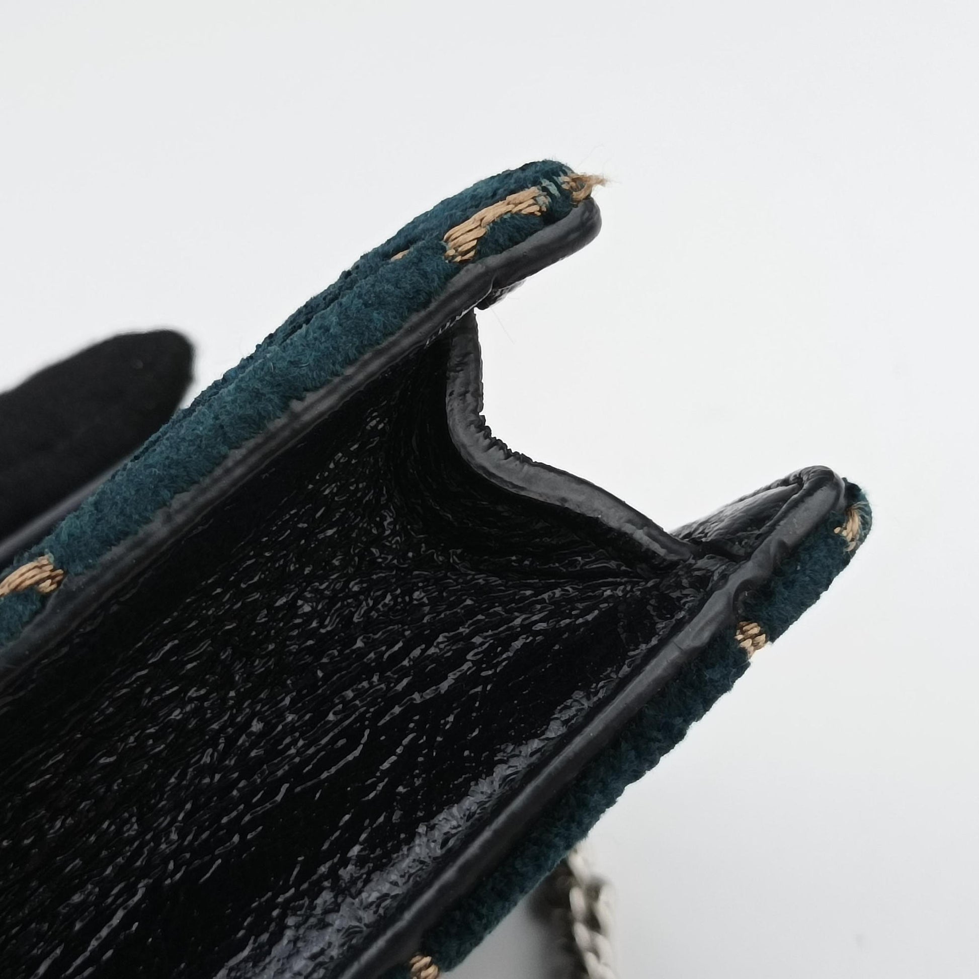 Dionysus Navy×Black velour 476432 ディオニュソス ネイビー×ブラック ベロア 476432 
