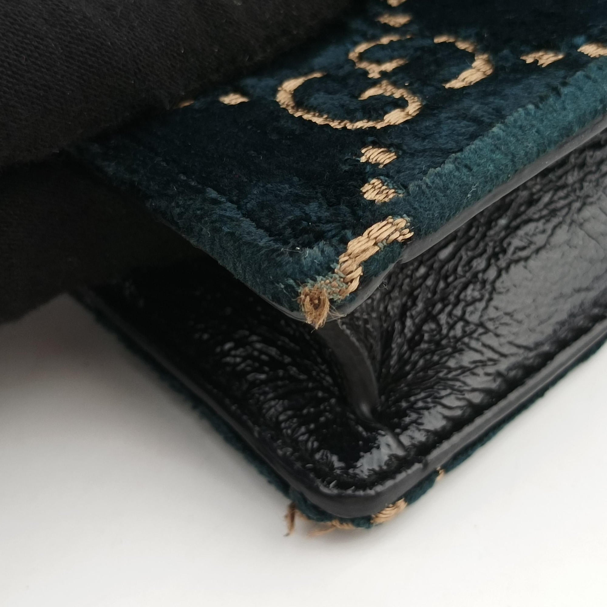 Dionysus Navy×Black velour 476432 ディオニュソス ネイビー×ブラック ベロア 476432 
