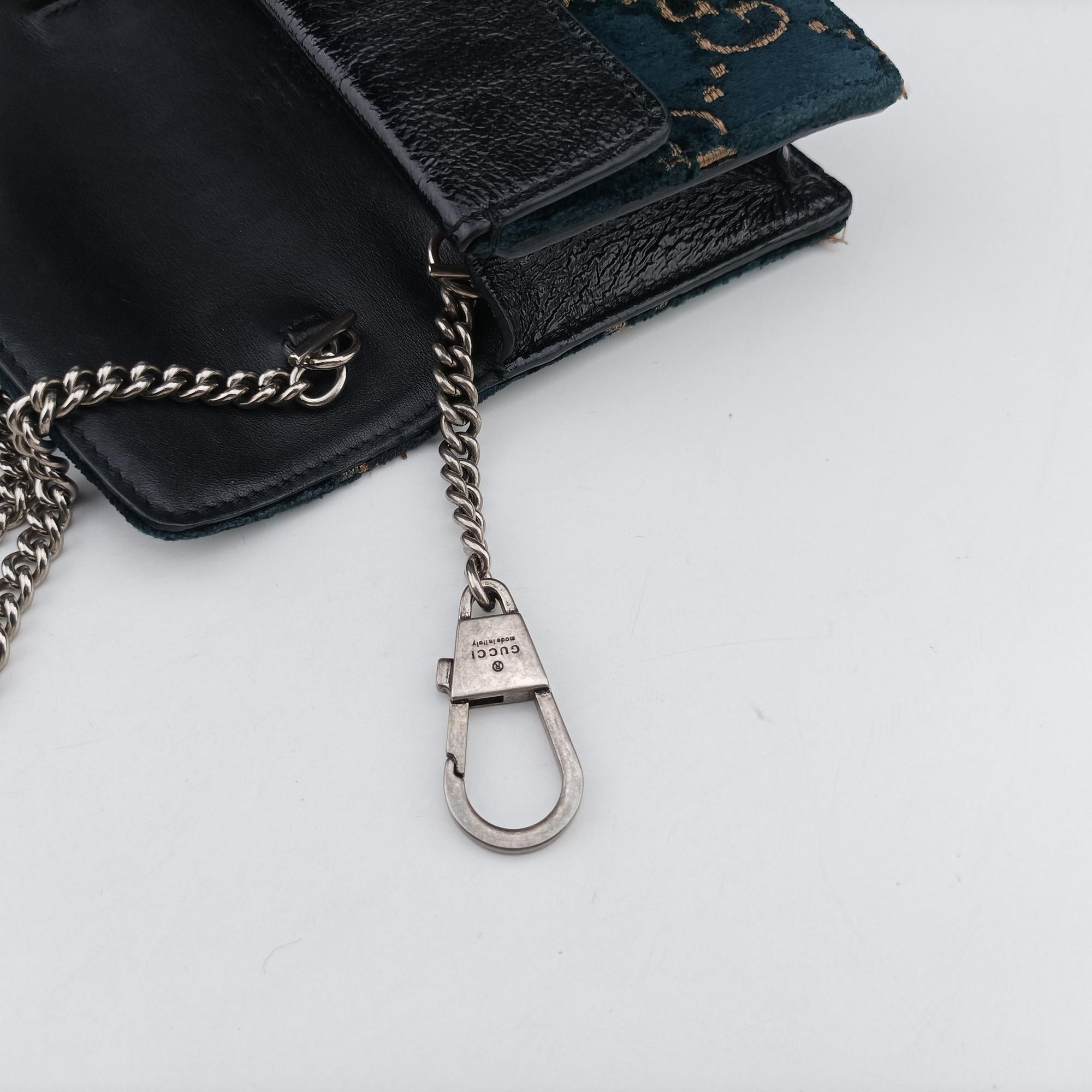 Dionysus Navy×Black velour 476432 ディオニュソス ネイビー×ブラック ベロア 476432 