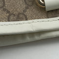 GG Supreme GG Plus heart flower beige×white PVC coated canvas×Leather 197953 C2795417GGスプリーム GGプラス ハート フラワー ベージュ×ホワイト PVCコーティングキャンバス×レザー 197953 C2795417