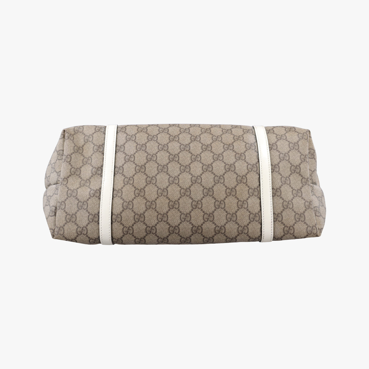 GG Supreme GG Plus heart flower beige×white PVC coated canvas×Leather 197953 C2795417GGスプリーム GGプラス ハート フラワー ベージュ×ホワイト PVCコーティングキャンバス×レザー 197953 C2795417