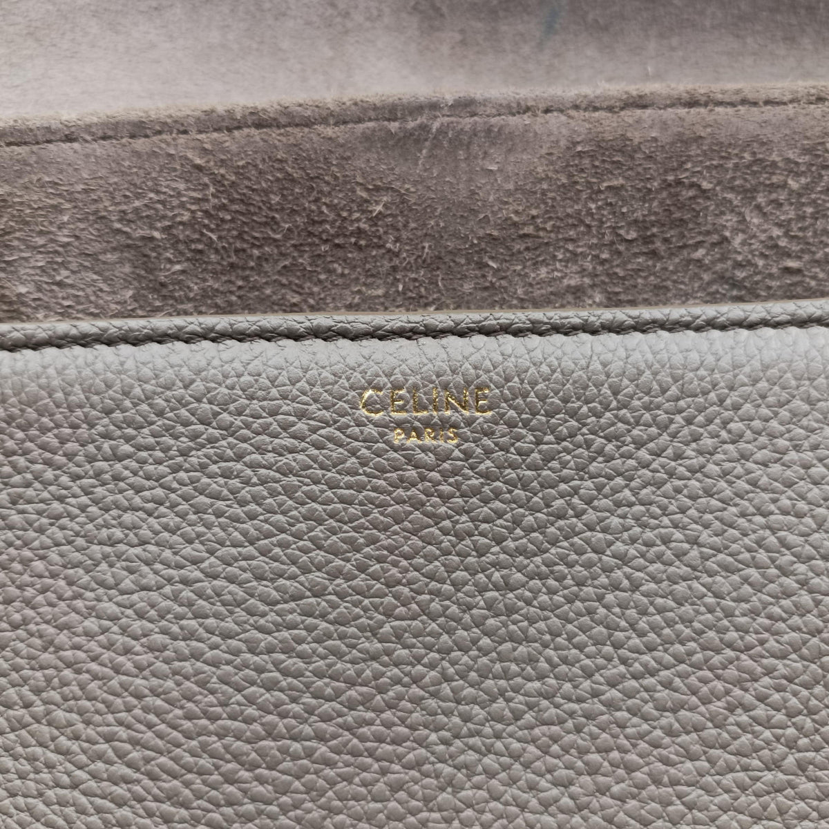 Large 16 Tote Grey Leather W-SL-2272ラージ16 トート グレー レザー W-SL-2272