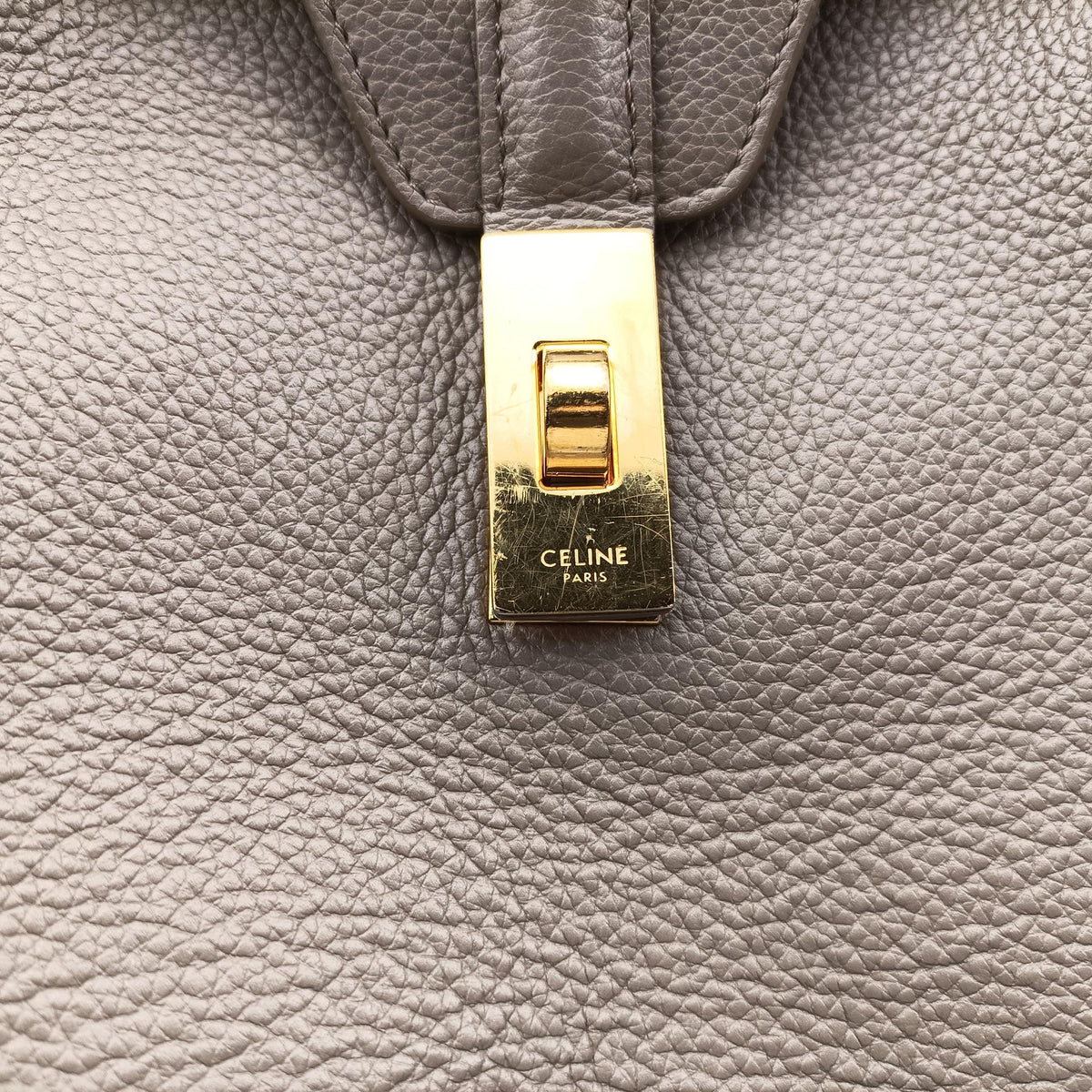 Large 16 Tote Grey Leather W-SL-2272ラージ16 トート グレー レザー W-SL-2272