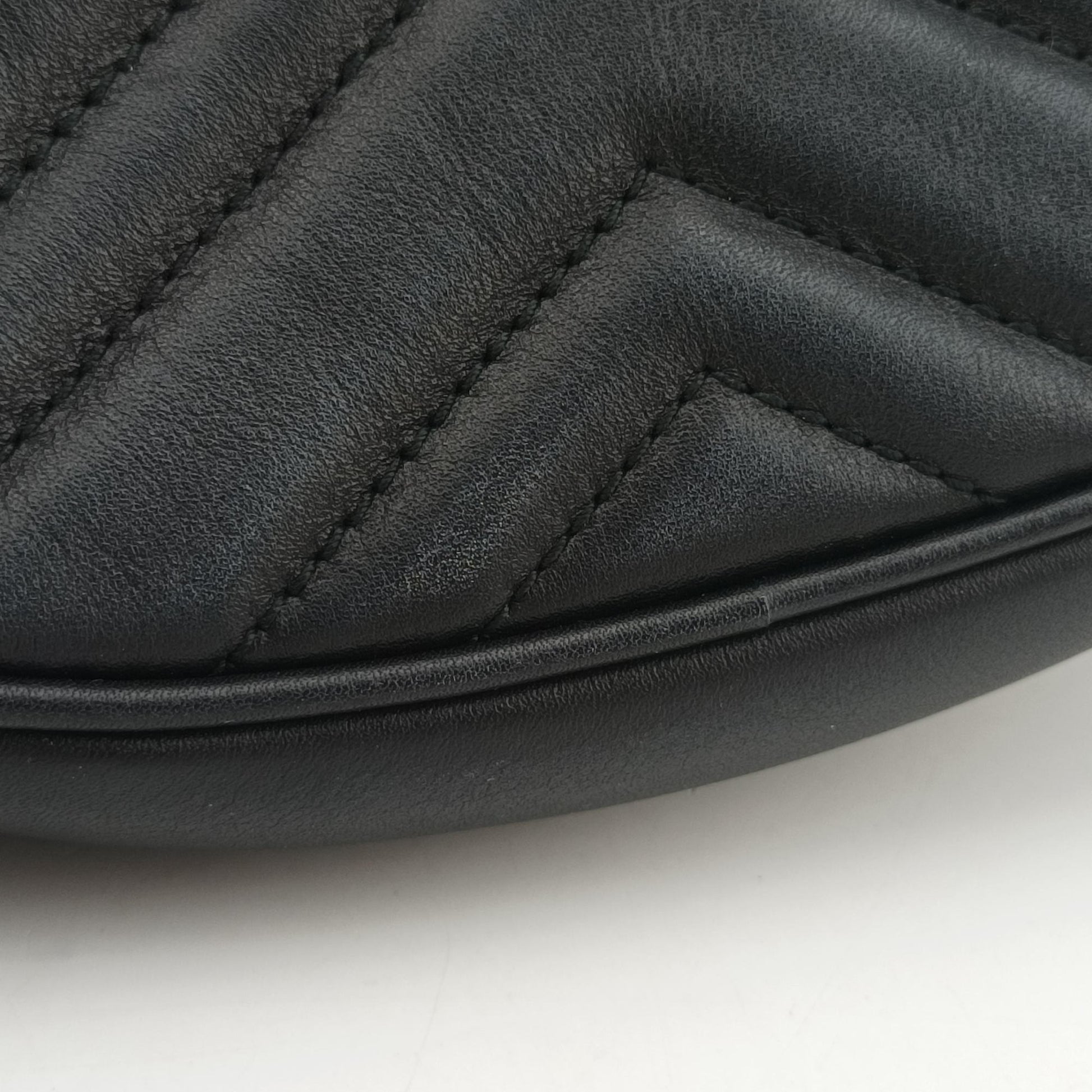 GG Marmont Black Leather 476434 D025998543GGマーモント ブラック レザー 476434 D025998543