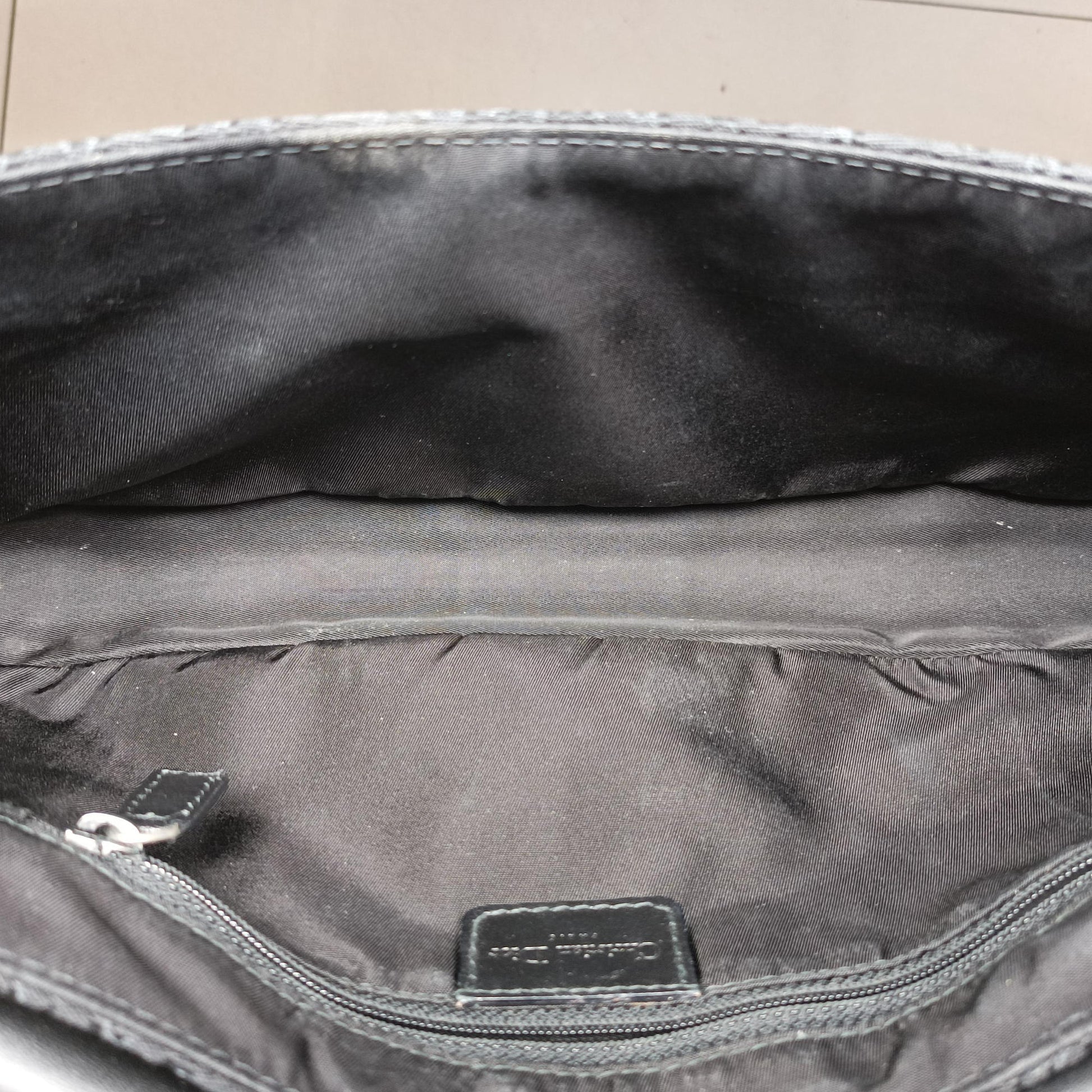 Street Chic Columbus Black canvasxleather MA-0022ストリートシック コロンバス ブラック キャンバスxレザー MA-0022