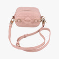 Lady Dior micro vanity Pink lambskin Lot number unknownレディディオール マイクロ ヴァニティ ピンク ラムスキン 製番不明