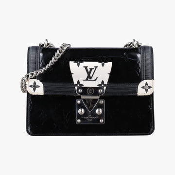 Wynwood PM Noir × White Monogram Canvas×Vernis×Epi M90445 NZ2119 IC Chipワインウッド PM ノワール×ホワイト モノグラムキャンバス×ヴェルニ×エピ M90445 NZ2119 ICチップ