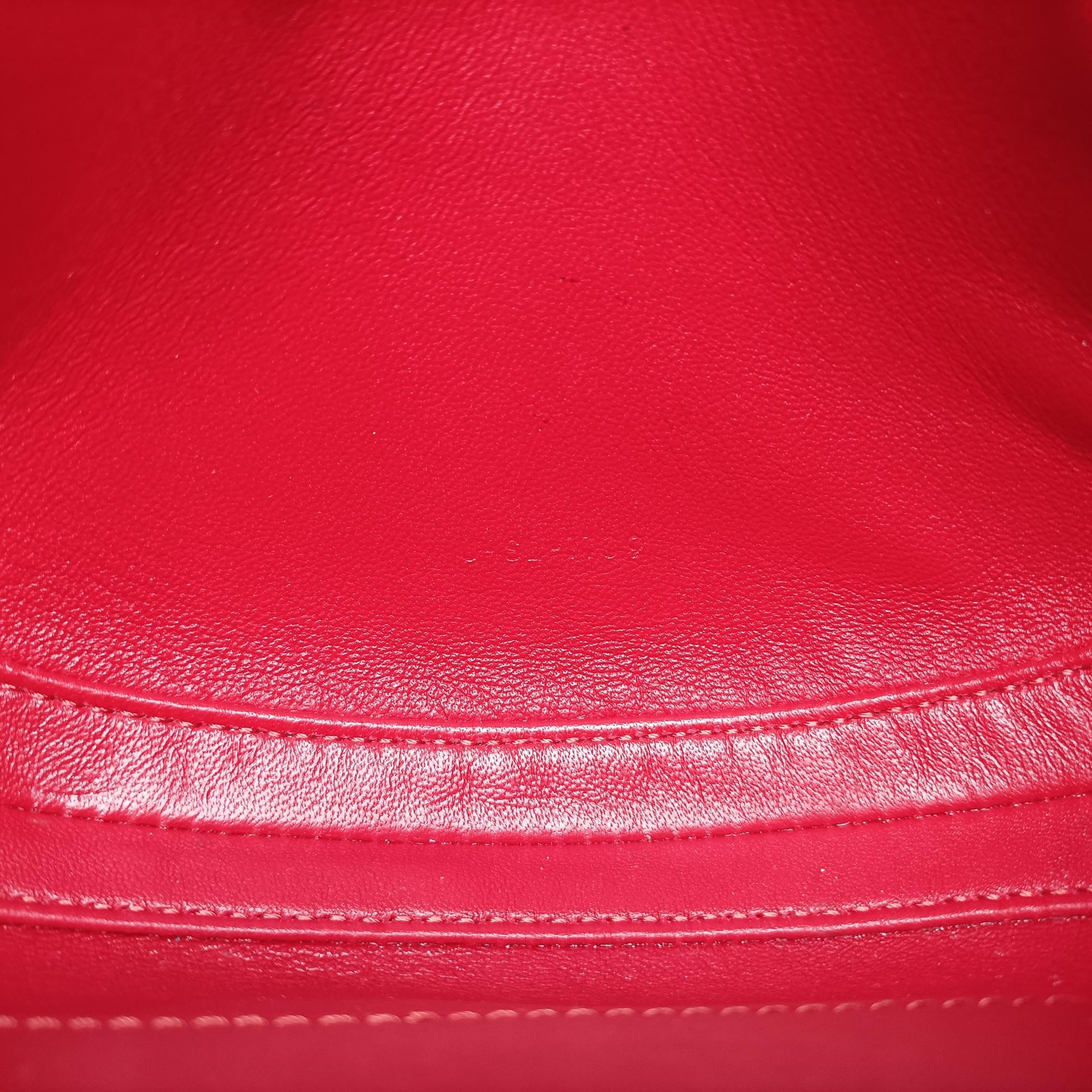 Small Besace 16 Red Leather U-SL-1109スモール ブザス 16セーズ レッド レザー U-SL-1109