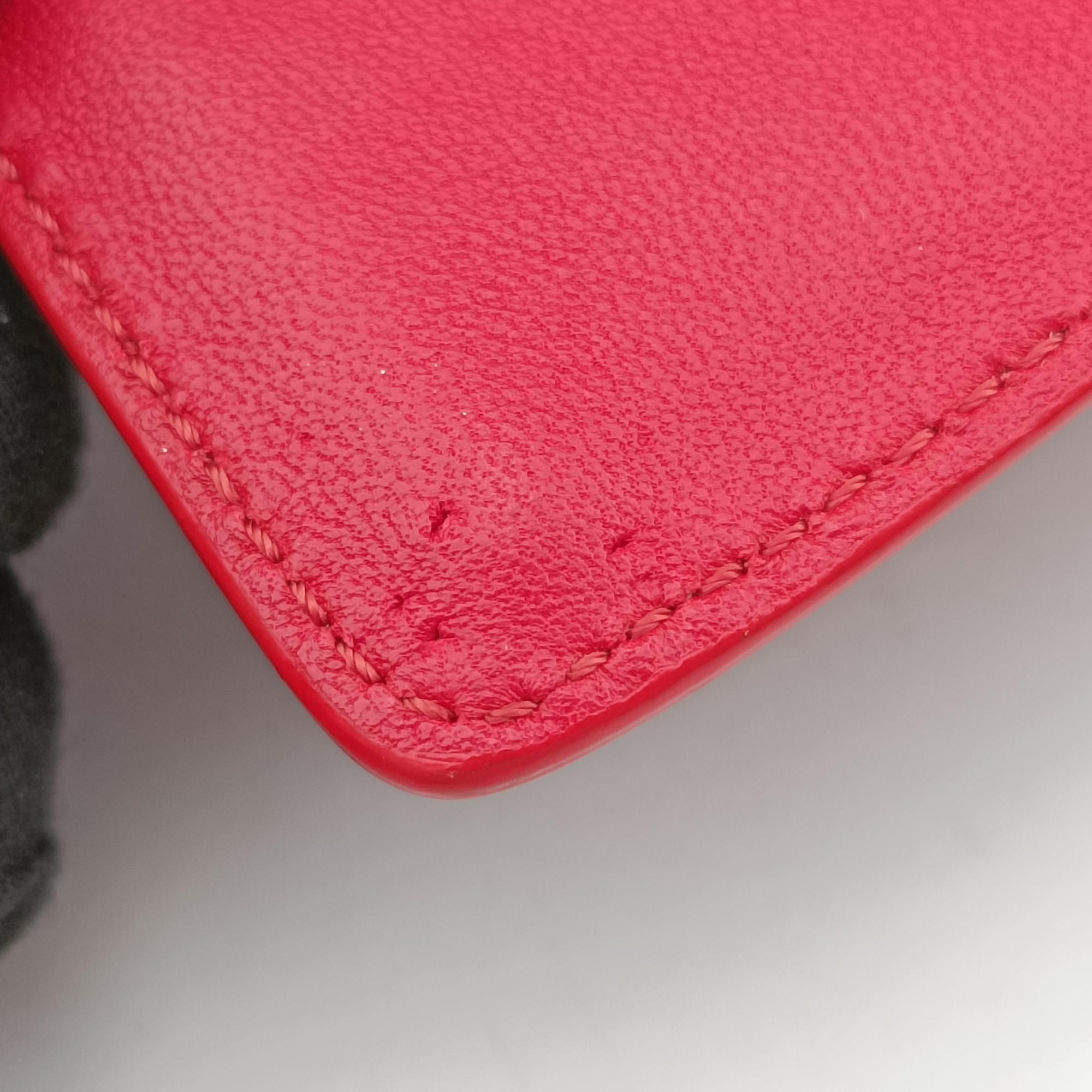 Small Besace 16 Red Leather U-SL-1109スモール ブザス 16セーズ レッド レザー U-SL-1109