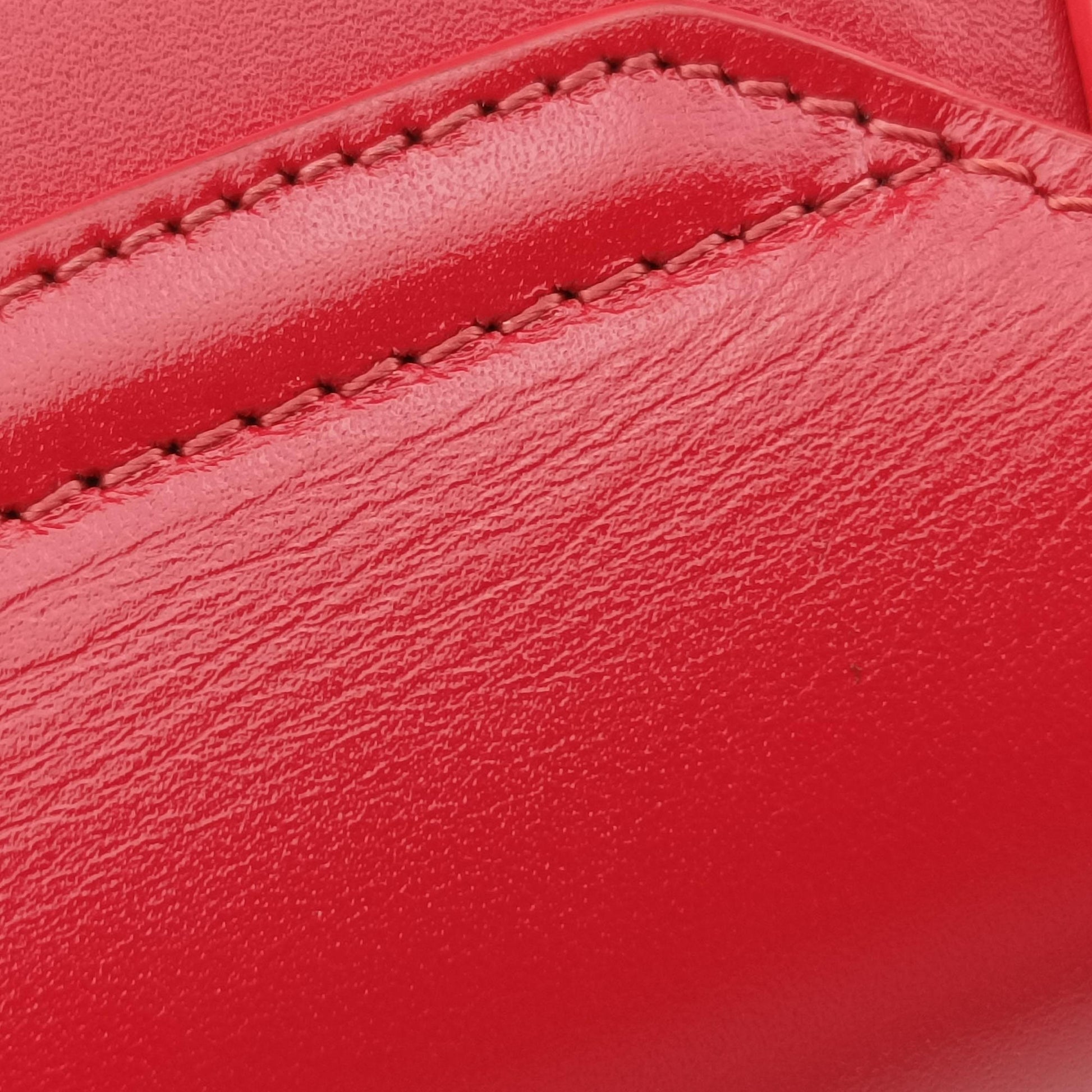 Small Besace 16 Red Leather U-SL-1109スモール ブザス 16セーズ レッド レザー U-SL-1109