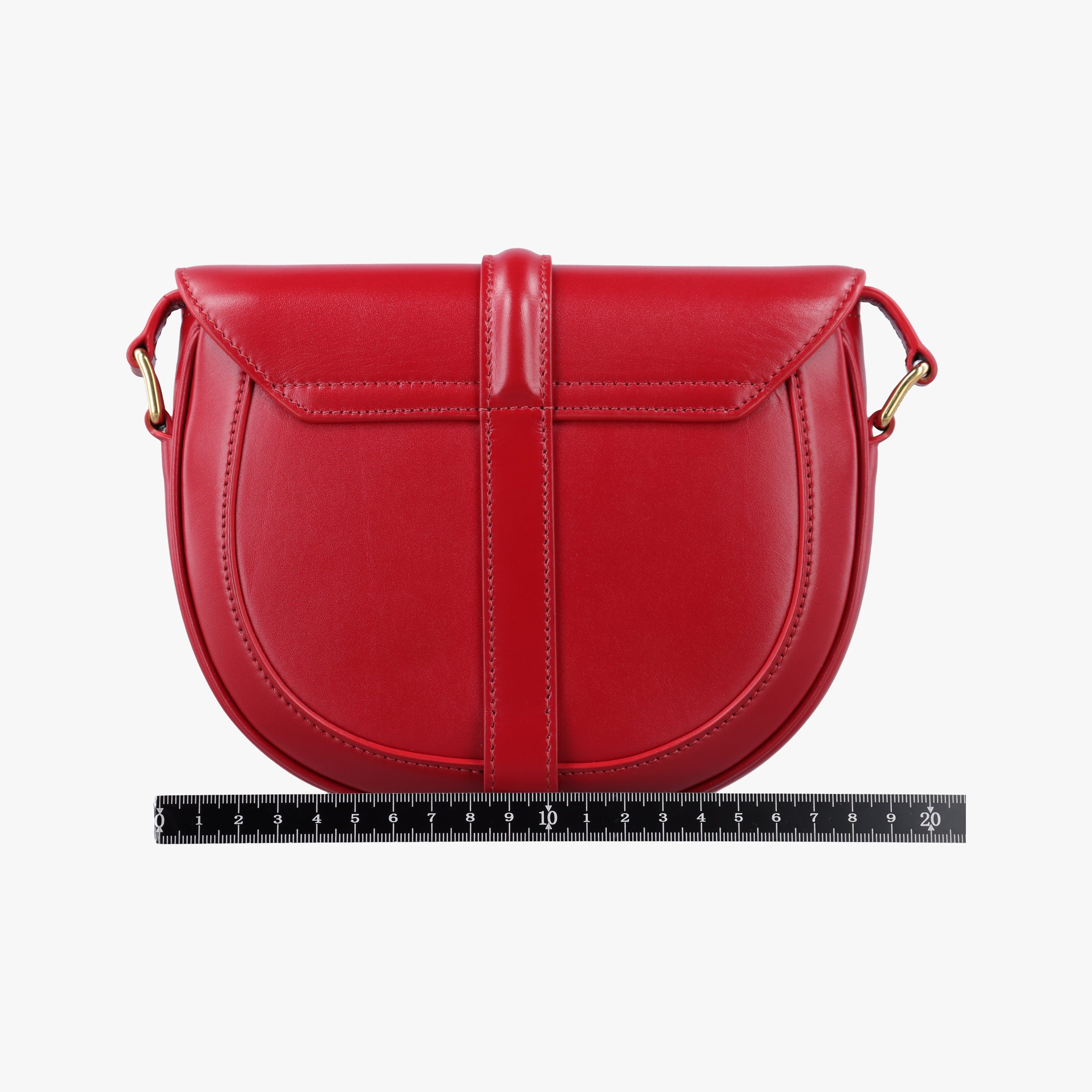 Small Besace 16 Red Leather U-SL-1109スモール ブザス 16セーズ レッド レザー U-SL-1109