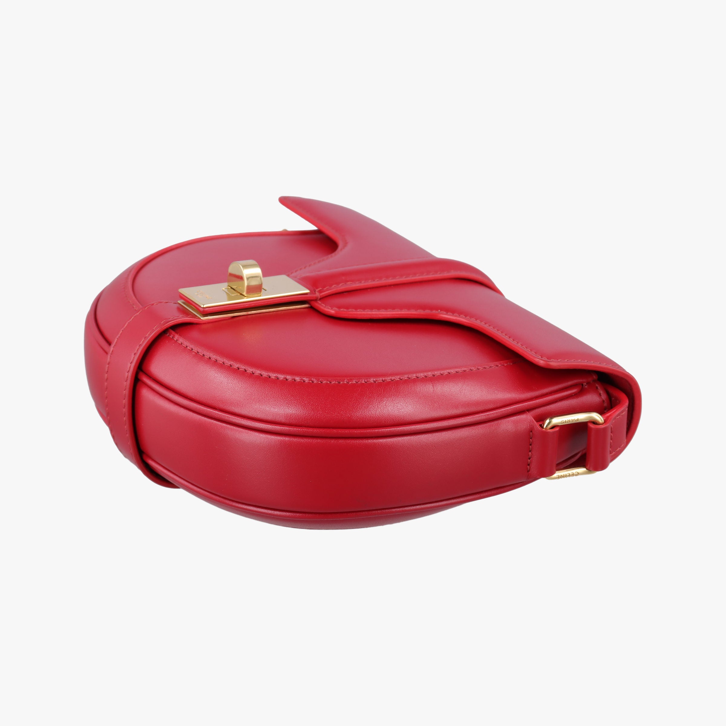 Small Besace 16 Red Leather U-SL-1109スモール ブザス 16セーズ レッド レザー U-SL-1109