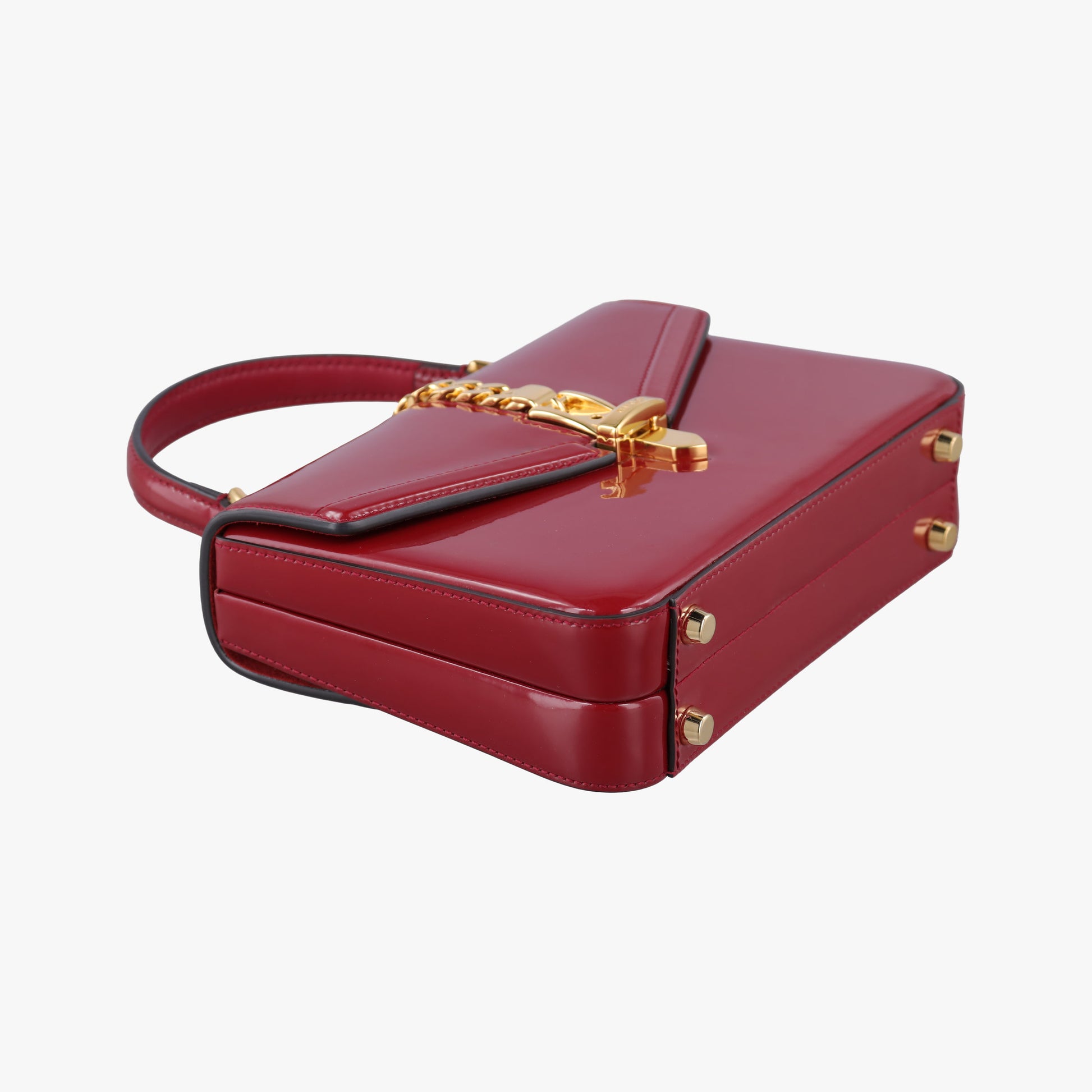 Sylvie Red Patent Leather 589479 E030331707シルヴィ レッド パテント 589479 E030331707