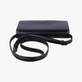 Pre-owned Yves Saint Laurent classic simple logo Black Leather 769162 shoulderbag | stylenewstar