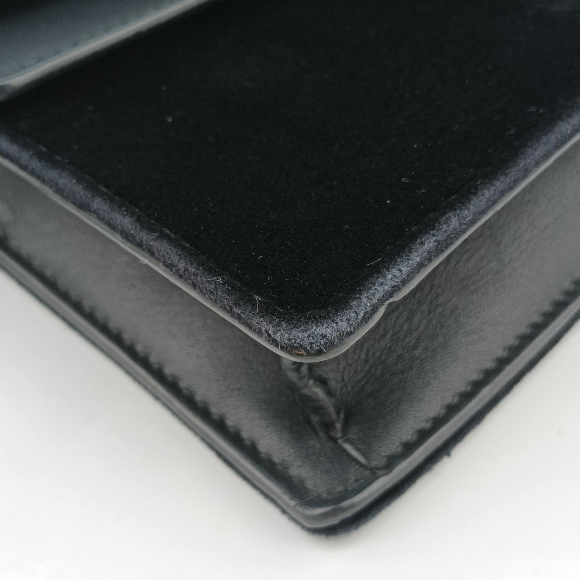 Dionysus Black velour×Leather 476432 ディオニュソス ブラック ベロア×レザー 476432 
