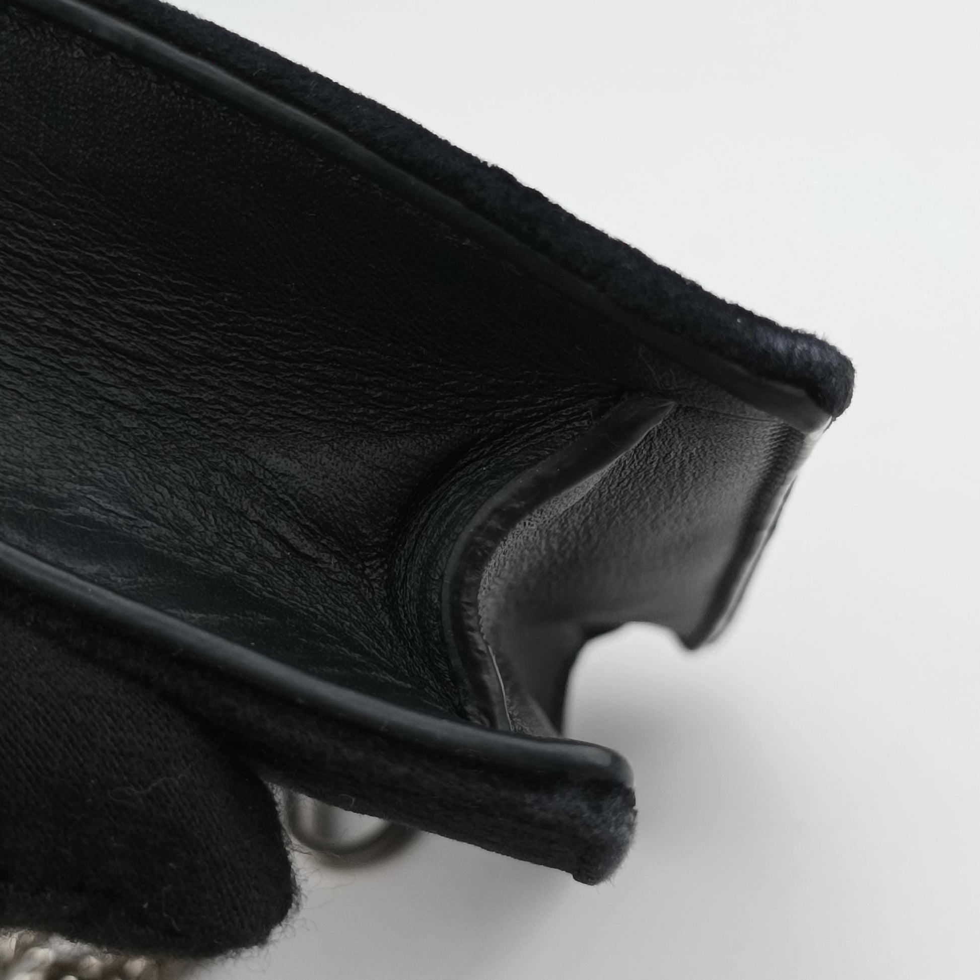 Dionysus Black velour×Leather 476432 ディオニュソス ブラック ベロア×レザー 476432 