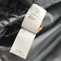 Secondhand VERSACE Embossed Leather Talia Vanitas Black Leather  shoulderbag | stylenewstar