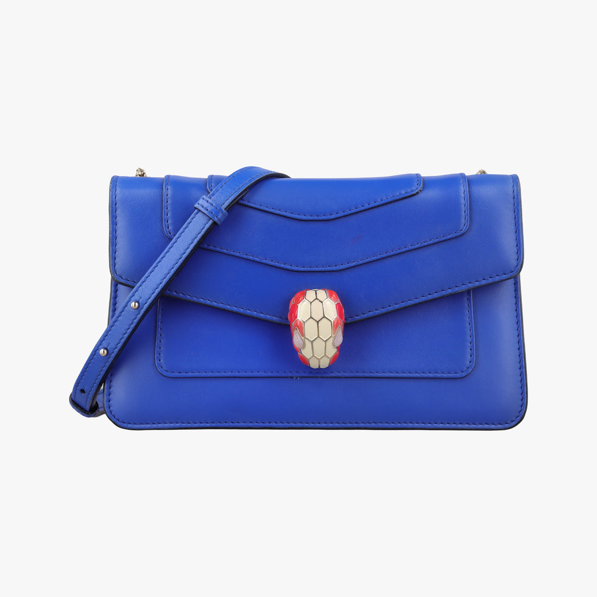 SERPENTI FOREVER Blue leather RP.F14.37597セルペンティ フォーエバー ブルー レザー RP.F14.37597
