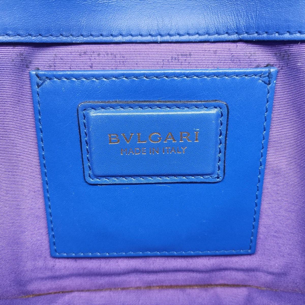 SERPENTI FOREVER Blue leather RP.F14.37597セルペンティ フォーエバー ブルー レザー RP.F14.37597