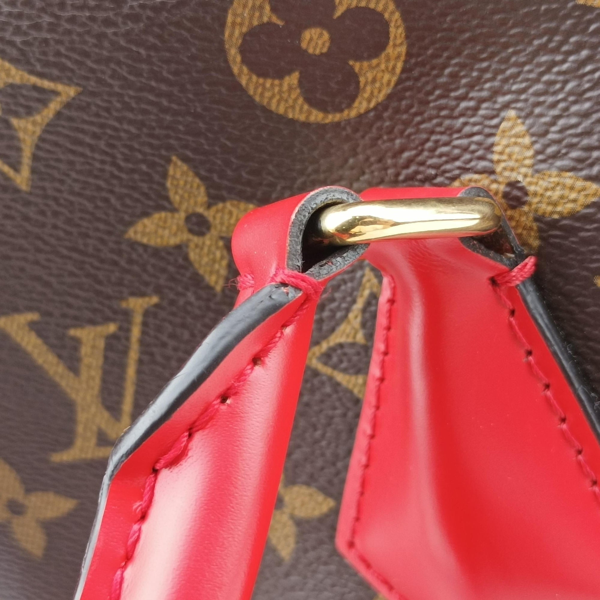 PHENIX PM brown×COQUELICOT Monogram Canvas×calf leather M41537 CA1126フェニックスPM モノグラム/ブラウン×コクリコ モノグラムキャンバス×カーフレザー M41537 CA1126