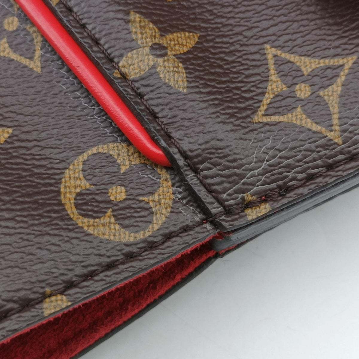 PHENIX PM brown×COQUELICOT Monogram Canvas×calf leather M41537 CA1126フェニックスPM モノグラム/ブラウン×コクリコ モノグラムキャンバス×カーフレザー M41537 CA1126