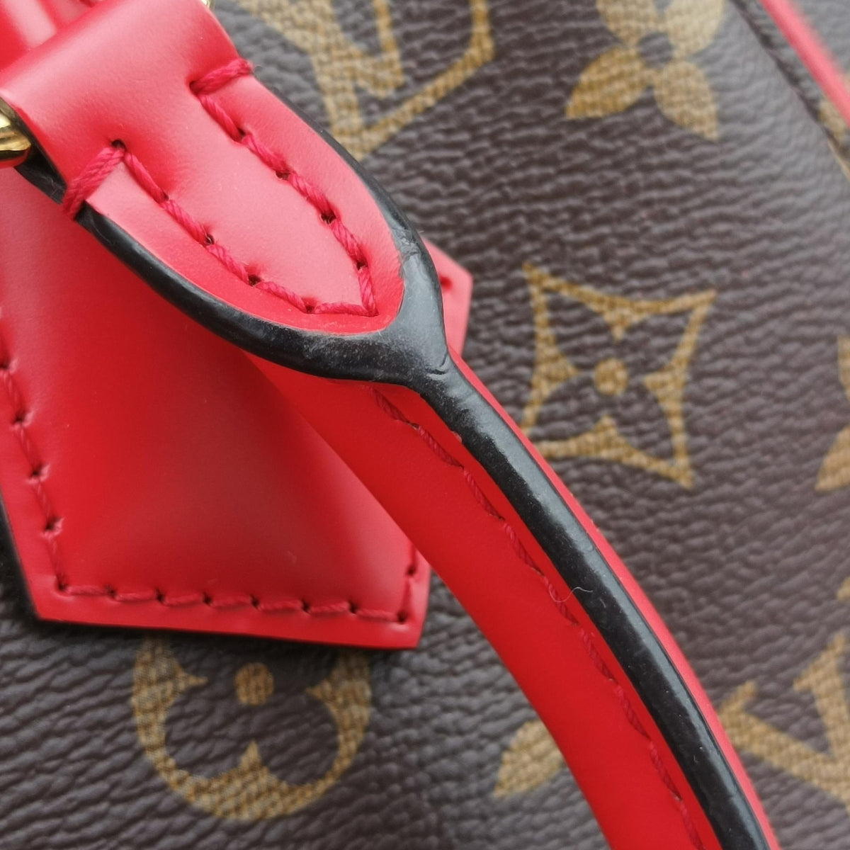 PHENIX PM brown×COQUELICOT Monogram Canvas×calf leather M41537 CA1126フェニックスPM モノグラム/ブラウン×コクリコ モノグラムキャンバス×カーフレザー M41537 CA1126