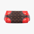 PHENIX PM brown×COQUELICOT Monogram Canvas×calf leather M41537 CA1126フェニックスPM モノグラム/ブラウン×コクリコ モノグラムキャンバス×カーフレザー M41537 CA1126