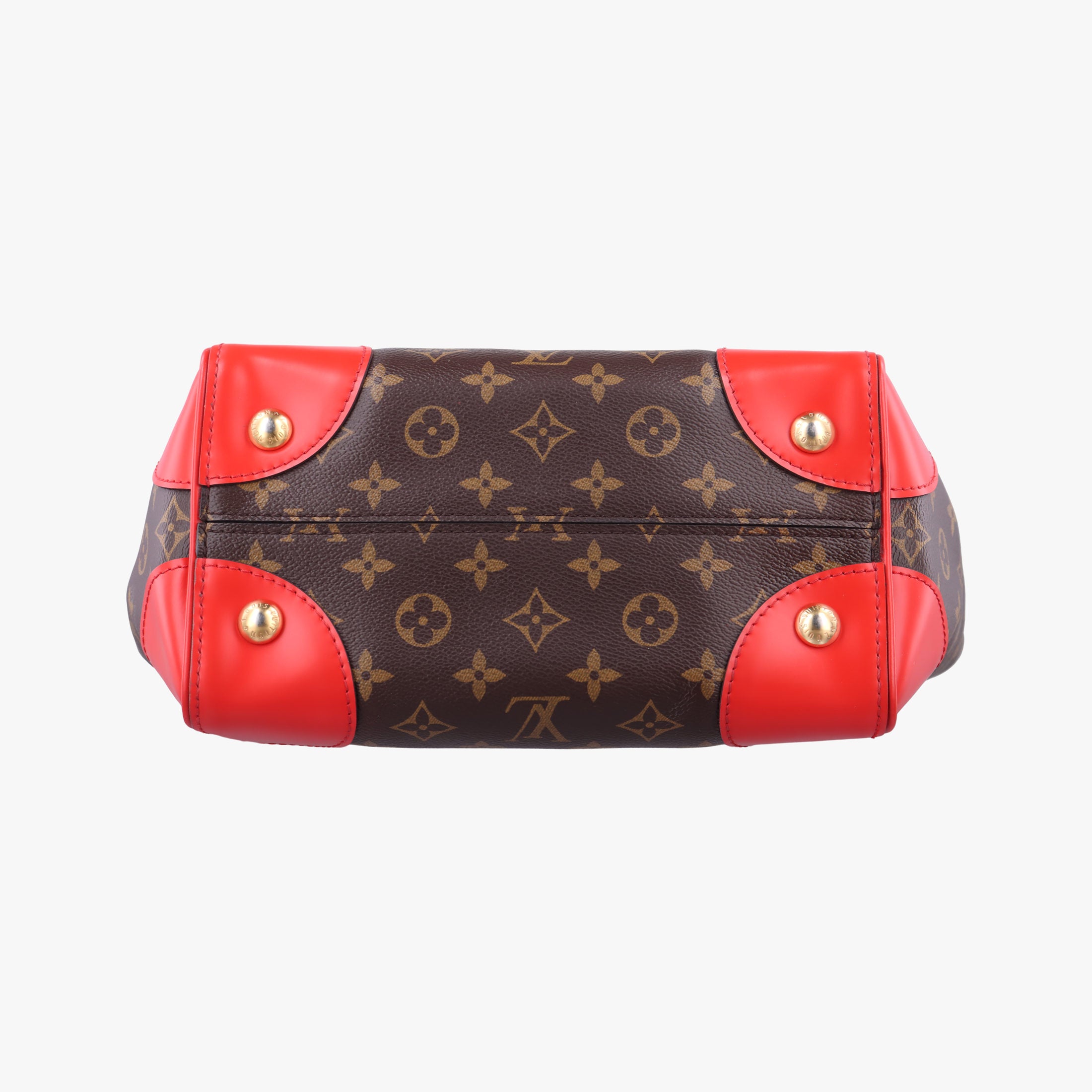 PHENIX PM brown×COQUELICOT Monogram Canvas×calf leather M41537 CA1126フェニックスPM モノグラム/ブラウン×コクリコ モノグラムキャンバス×カーフレザー M41537 CA1126