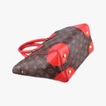 PHENIX PM brown×COQUELICOT Monogram Canvas×calf leather M41537 CA1126フェニックスPM モノグラム/ブラウン×コクリコ モノグラムキャンバス×カーフレザー M41537 CA1126